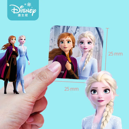 200Pcs/Box Disney Stickers Removable Cartoon Frozen Mickey Sofia Princess Sticker Kids Girl Children Teacher Reward Toys Gift