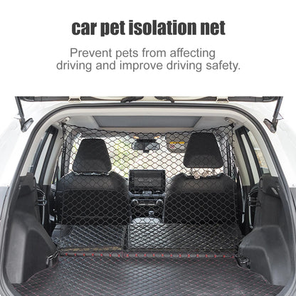 Adjustable Tensioning Belts Car Isolation Barrier Trunk Network Pet Protection