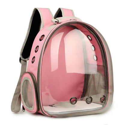 Pet Cat Carrier Backpack Portable Transparent Space Capsule Backpacks for Small Animal Puppy Dog Carriers Pet Outdoor Travel Bag