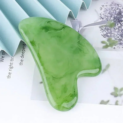 Guasha Beautiful Massage Beeswax Scraping Massage Scraper Face Massager Acupuncture Gua Sha Eye Face Board SPA Massage Tool