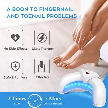 KTS Fungal Nail Laser Device Repair Fast Nails Fungus Onychomycosis Repair Toenail Fingernail Removes Nail Fungus Foot Care