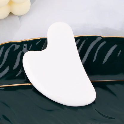 Guasha Beautiful Massage Beeswax Scraping Massage Scraper Face Massager Acupuncture Gua Sha Eye Face Board SPA Massage Tool