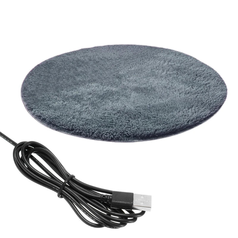 6W 5V 2A USB Pet Electric Blanket Plush Pad Blanket for CAT Electric Heated Pad Anti-scratch Dog Heating Mat Sleeping Bed