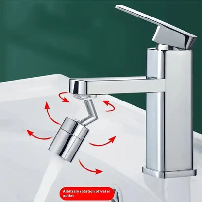 720 Degree Rotating Faucet Bubbler Single Mode Universal Faucet Extender Adapter Kitchen Bathroom Splash Proof Faucet Nozzle