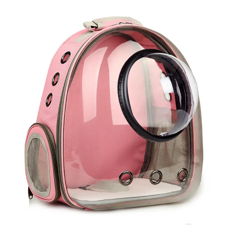 Pet Cat Carrier Backpack Portable Transparent Space Capsule Backpacks for Small Animal Puppy Dog Carriers Pet Outdoor Travel Bag